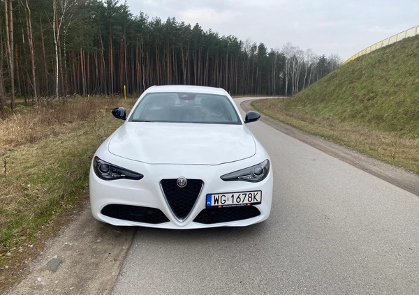 Alfa Romeo Giulia cena 81000 przebieg: 144000, rok produkcji 2017 z Garwolin małe 79